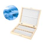 Microscope Slide Storage Box with Lockable Lid