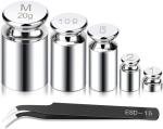 Stainless Steel Calibration Weight Set with Tweezers