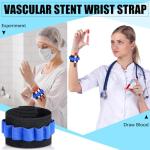 6-Pack Phlebotomy Tube Holder Wristbands for Blood Draws