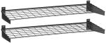Heavy Duty Steel Wall Shelving - 2 Pack
