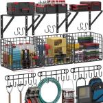 TomCare Heavy Duty Wall-Mounted Garage Shelves