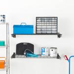 Heavy Duty Steel Wall Shelving - 2 Pack