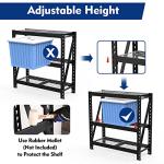 Heavy Duty 3-Tier Metal Garage Shelving Unit