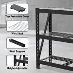 Heavy Duty 3-Tier Metal Garage Shelving Unit