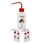 Acetone Wash Bottles - 500ml Narrow Mouth (4pcs)