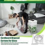 Cardboard Glass Disposal Box - 6 Pack