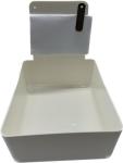 White Dental Lab Pan - 12 Pack, Color Coded