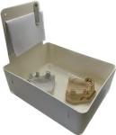 White Dental Lab Pan - 12 Pack, Color Coded