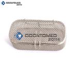 Stainless Steel Sterilization Tray with Lid - 4.75" x 2.25" x 1