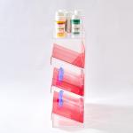 CiaoHER Acrylic Tube Rack with Pull-out Trays