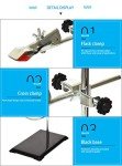 Lab Retort Support Stand with Burette Clamp