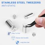 Stainless Steel Calibration Weight Set with Tweezers