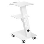 VEVOR Rolling Lab Cart with Built-in Socket