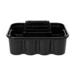 Rubbermaid Deluxe Cleaning Caddy, Black, Pack of 6