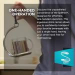 SpillNot Non-Slip Drink Tray and Beverage Carrier