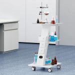 VEVOR Rolling Lab Cart with Built-in Socket