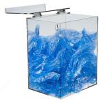 Wall-Mounted Clear Storage Container for Supplies