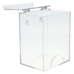 Wall-Mounted Clear Storage Container for Supplies