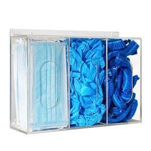 Acrylic Dispenser for Hairnets, Shoe Covers, Gloves