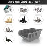 30PC Wall Mount Storage Bins for Small Parts