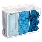 Acrylic Dispenser for Hairnets, Shoe Covers, Gloves
