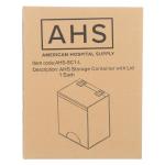 Wall-Mounted Clear Storage Container for Supplies