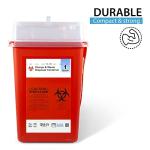1 Quart Biohazard Sharps Disposal Container