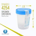 Dynarex 4 oz. Sterile Specimen Containers, 100-Pack