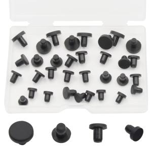 Silicone T-Shaped Stopper Set - 32 Pcs