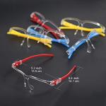 Face Shields Set with 12 Anti-Fog Shields & Glasses