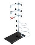 QWORK Metal Lab Support Stand Set with Clamps