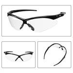 Clear Safety Glasses - 6 Pairs for Protection