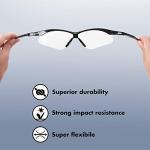 Clear Safety Glasses - 6 Pairs for Protection