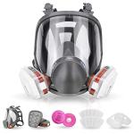 Full Face Reusable Respirator for Gas Protection