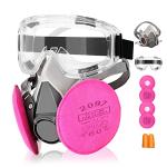 Dodarhip Reusable Half Face Respirator Mask with Filters