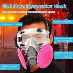 Dodarhip Reusable Half Face Respirator Mask with Filters