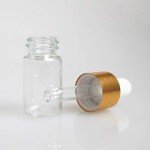 Mini Glass Dropper Bottles - 15 Pack 1-3ml