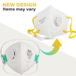 LotFancy NIOSH N95 Masks with Breathing Valve - 10 Pack