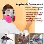 Dodarhip Reusable Half Face Respirator Mask with Filters
