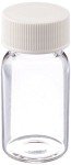 Clear Borosilicate VOA Vials with Solid Caps, 100 Pack