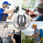 Full Face Reusable Respirator for Gas Protection