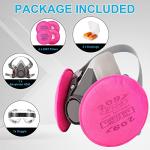 Dodarhip Reusable Half Face Respirator Mask with Filters