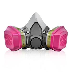 Reusable Half Face Respirator Mask with Filters