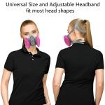 BEAUKAU Respirator with 2097 Filter for Dust