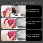 Reusable Half Face Respirator Mask with Filters