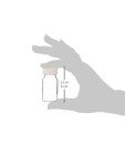 Clear Borosilicate VOA Vials with Solid Caps, 100 Pack