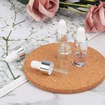 15 Clear Glass Dropper Bottles for Essentials