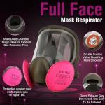 Full Face Respirator Mask with Filters for Safety