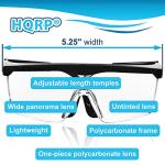 Clear UV Protective Safety Goggles for Labs