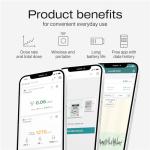 Portable Aranet Radiation Detector with Bluetooth & App